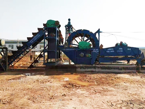 Installation site of sand production line